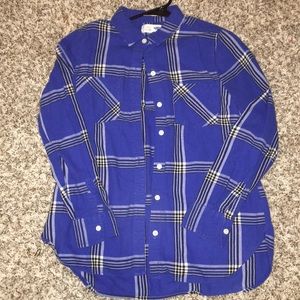 Blue flannel